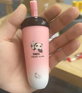 VAKA 奶茶杯 7500口拋棄式電子煙｜15ml 巨量續航【台灣現貨】免運